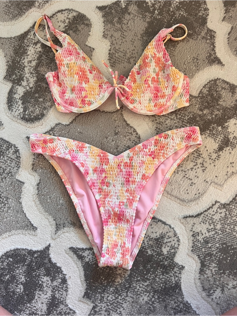 Hollister Pink Bikini Set